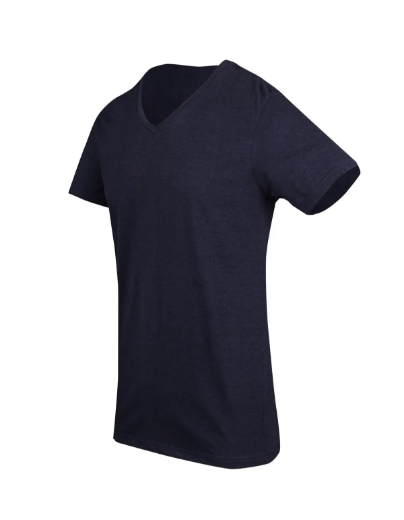 Picture of RAMO, Mens Marl V-Neck T-Shirt